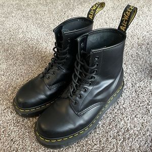 Dr. Martens 1460 Bex Smooth Leather Platform Boots